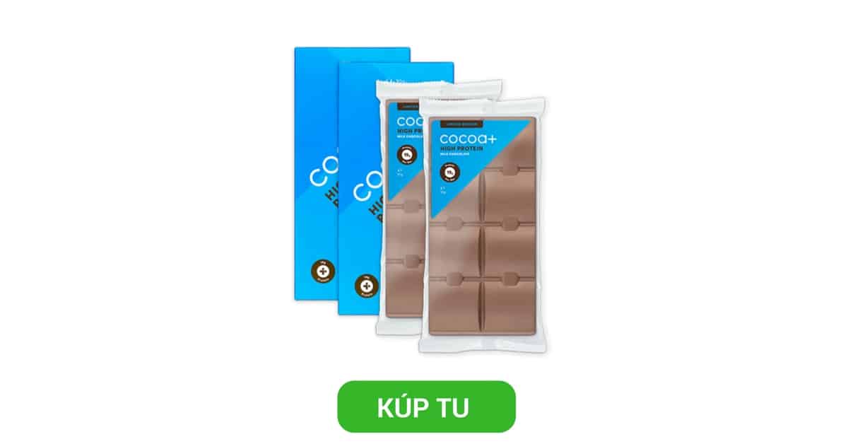Proteínová čokoláda High Protein Milk Chocolate - Cocoa+
