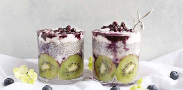 chia puding recepty
