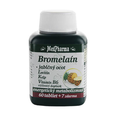bromelain tablety medpharma